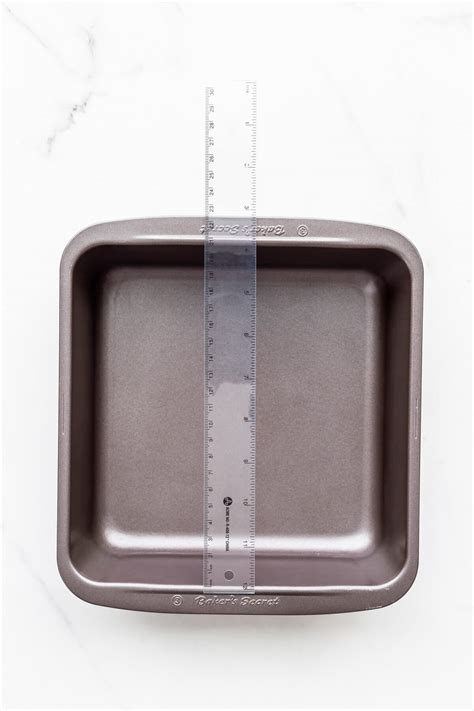 How To Measure Cake Pan Sizes The Bake School