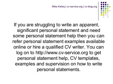 University personal statement first things first: How to write a personal statement for a cv