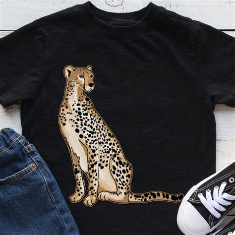 Cheetah Kids Shirt Cheetah Youth Shirt Cheetah Lover T Etsy