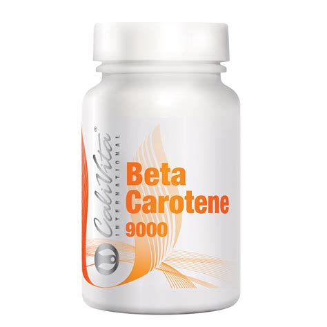 Beta Carotene 100 Capsule Gelatinoase Calivita Farmacia Tei Online