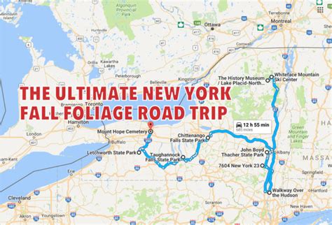 This Fall Foliage Road Trip Shows You New York Like Never
