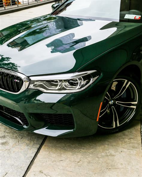 A 2020 Bmw F90 M5 Painted In The British Racing Green From Bmw Individual