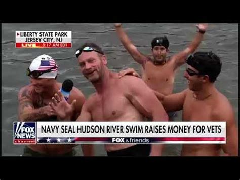 SEAL Swim Pete Hegseth And SEALs Jump Into Hudson River YouTube