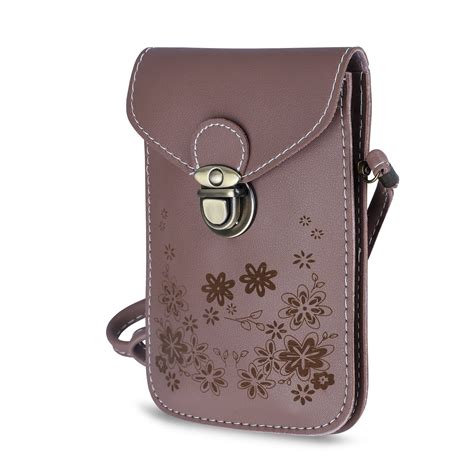 Tsv Small Leather Cell Phone Purse Crossbody Cell Phone Bag