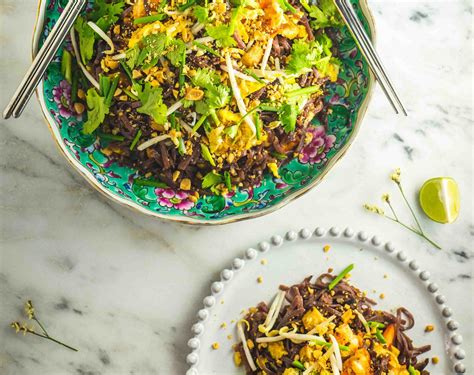 There are few things better than fried rice on this planet. Black Rice Pad Thai | Tiong Bahru Kitchen | Asian fusion ...