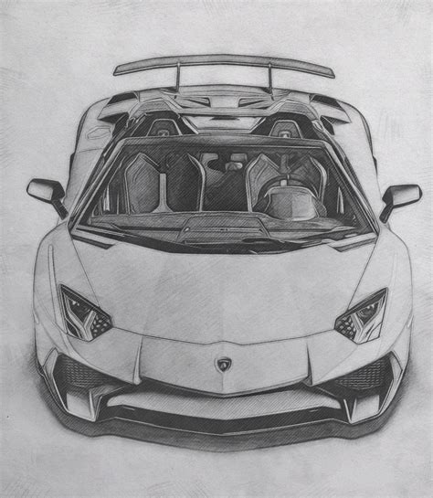 2016 Lamborghini Aventador Lp750 4 Sv Roadster Pictures Sketches Car
