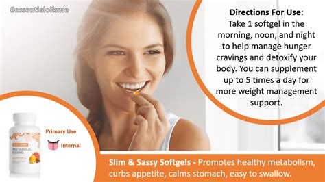 Boost Metabolism With Doterra Slim And Sassy Softgels