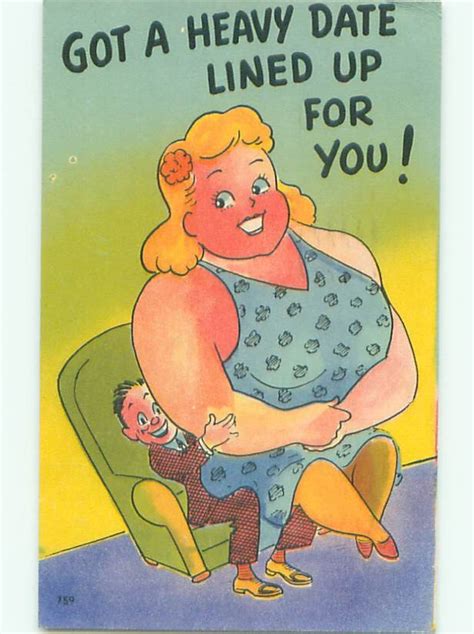 Linen Comic Chubby Fat Woman Sitting On Small Man Ac Topics Cartoons Comics Cartoons