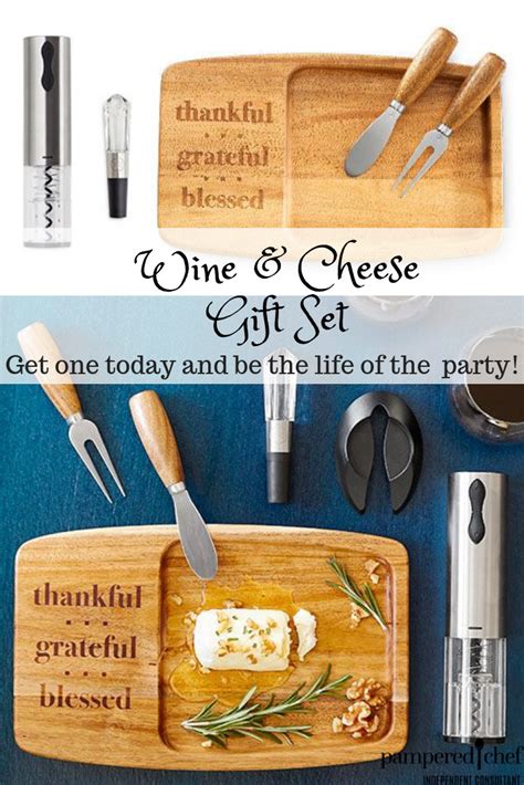 Pampered Chef Wine And Cheese T Set Cheese Ts Pampered Chef Ts
