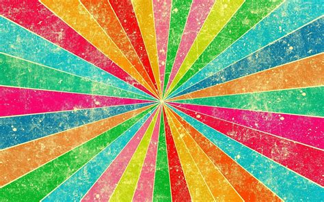 Wallpaper Colorful Lines Stripes Rays Color Rainbow