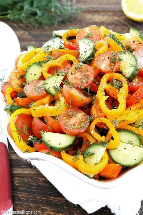 Super Easy Bell Pepper Salad Ready In Only 15 Minutes Artofit