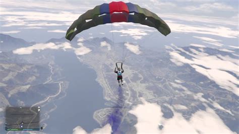 Grand Theft Auto V Gta 5 Parachute Jump Ii Youtube