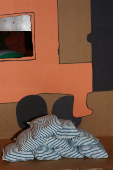 Watch to see how the bean grows and needs the space. My Delights!: Train Bean Bag Toss