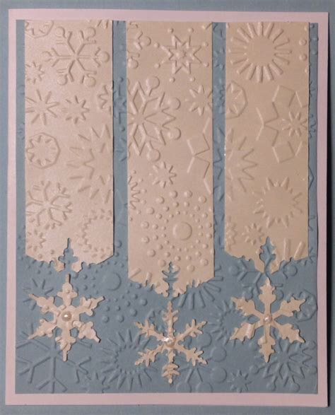 Creative Expressions Snowflake Cards