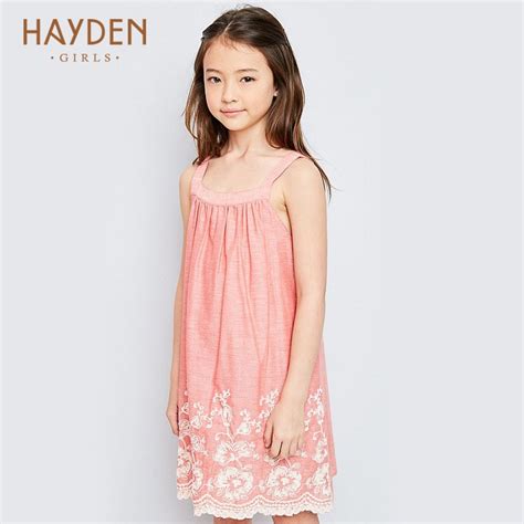 Hayden Girls Dresses Summer Stripped Sundress 7 9 11 Years Costumes