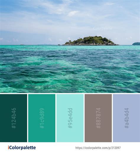 Color Palette Ideas From 2191 Sea Images Icolorpalette Ocean