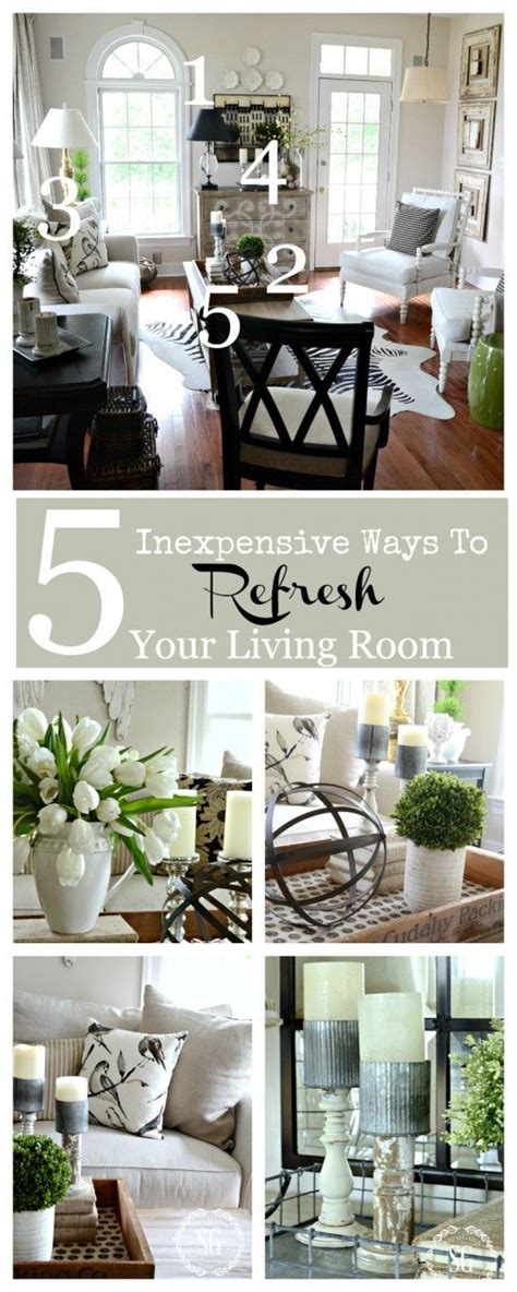 5 Inexpensive Ways To Refresh Your Living Room Create A Room You Love