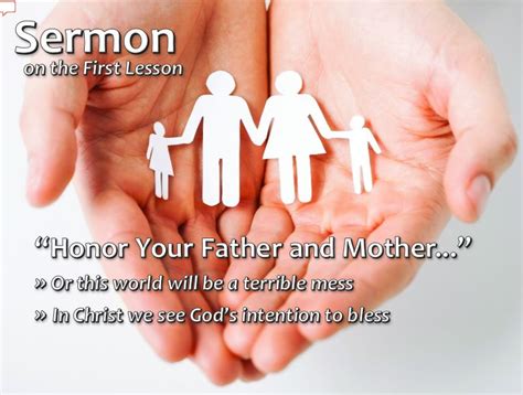 Honor Your Father And Mother Abiding Word Lutheran Church