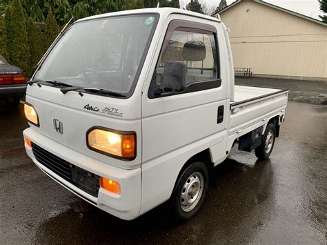 Northwest Mini Trucks Used 1992 White Honda Acty Attack For Sale In