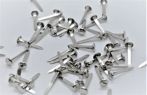 Silver Paper Clips 19mm Split Pin Fastener Pins Office School Etsy