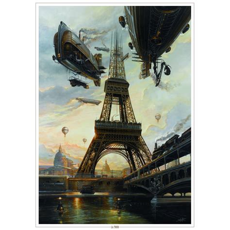 Didier Graffet Poster The Tower Liber Distri Art Books And More