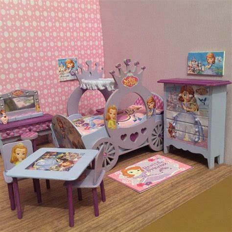 Give your daughter's room the royal treatment with girls disney princess full bedroom sets from rooms to go. Dolls house princess sofia the 1st inspired hand painted ...