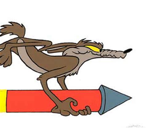 Wile E Coyote Running