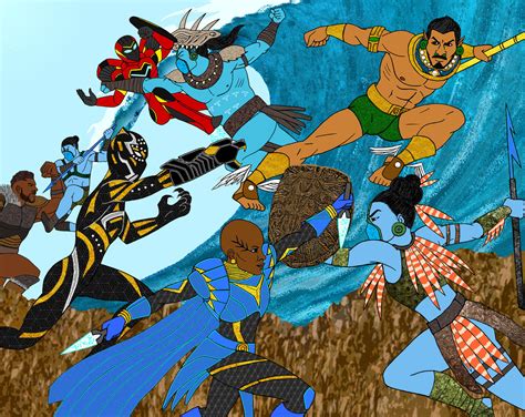 Black Panther Wakanda Vs Talokan By Tapwater86 On Deviantart