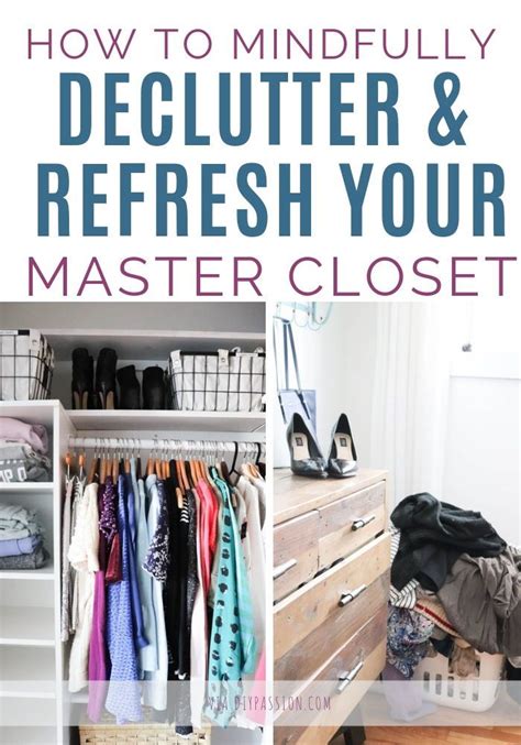 how to declutter and organize your master closet with these useful tips and tricks learn how to