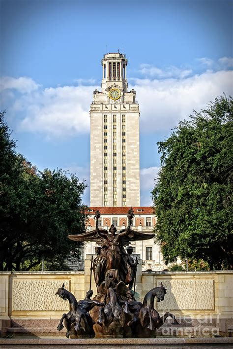 The University Of Texas Tower Photograph By Charles Dobbs