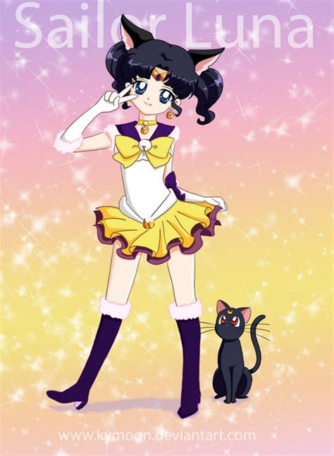 Sailor Luna By Kymoon On Deviantart Sailor Moon Art Sailor Moon