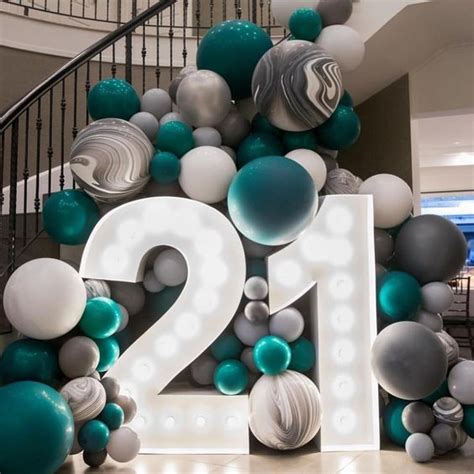 21 Birthday Ideas | Venuelook | 21st birthday party decor, 21st