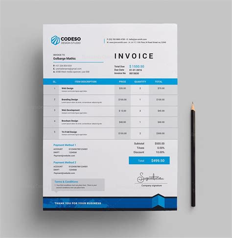 How to write a painless product requirements document. Modern Stylish Invoice 000533 - Template Catalog