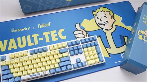 Ducky Launches Fallout Vault Tec Limited Edition One 3 Rgb Mechanical