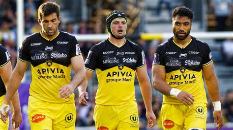 Rugby top 14 represents in a perfect way the unity of a modern logo with a traditional one, making it everlasting. Découvrez la composition du Stade Rochelais face à ...
