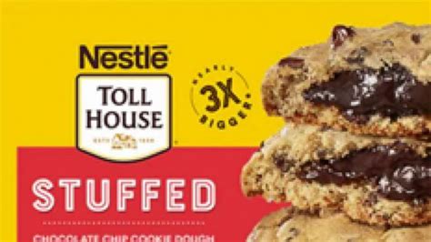 Nestle Toll House Stuffed Chocolate Chip Cookie Dough Recalled Over