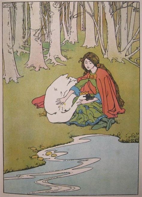 The Wild Swans Helen Stratton Fairytale Illustration Fairytale