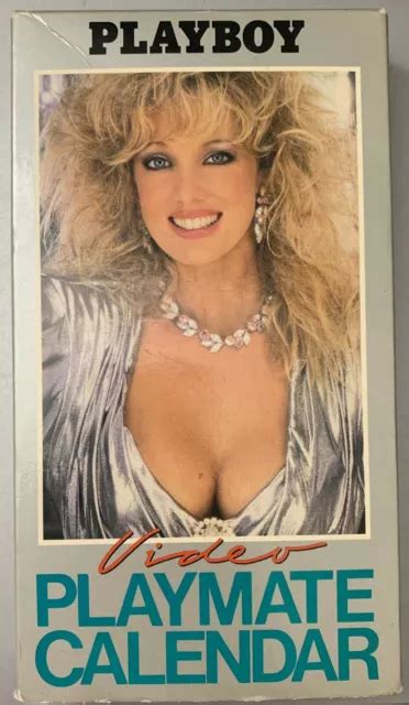 1987 87 PLAYBOY Playmate Calendar VHS Video Tape Cheesecake Pinup