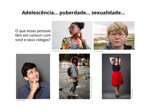 Plano De Aula 8o Ano Ser Adolescente Sexualidade Puberdade E