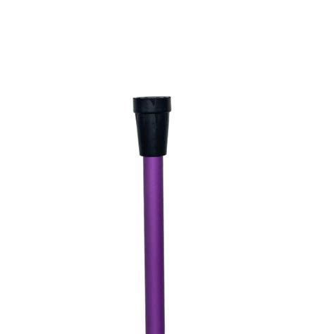 Adjustable Fashionable Purple Cane With Diamonds And Pearls
