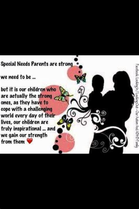 Quotes For Special Needs Parents Quotesgram