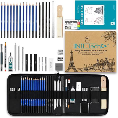 Drawing Pencils 37 Sketching Art Set Art Pencil Set Nil Tech