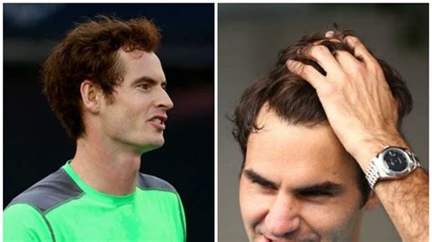 Roger Federer Andy Murray Indulge In Hilarious Hair Conversation On