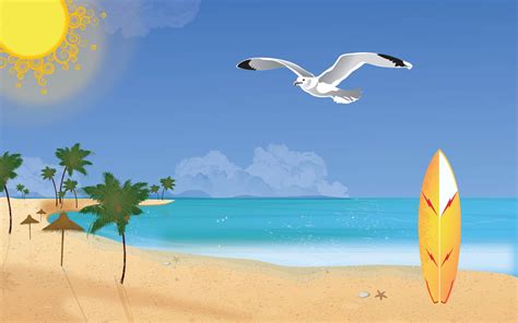 Summer Beach Clip Art Clipart Best