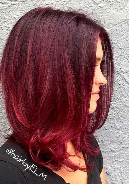 Red velvet hair color boasts a gorgeous blend of red, violet, burgundy, and maroon tones that come together for the ultimate level of dimension. Short Red Hair Color Ideas | Short Hairstyles 2017 - 2018 ...