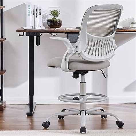 Drafting Chair Tall Office Chair Standing Desk Chair Tall Desk Chair