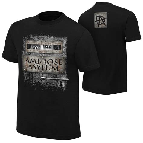Dean Ambrose Ambrose Asylum Authentic T Shirt Pro Wrestling Fandom