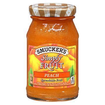 Download Smucker's Simply Fruit Peach 10 oz | Smuckers, Food, Grocery foods