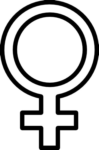Female Symbol Clip Art Free Vector 4vector