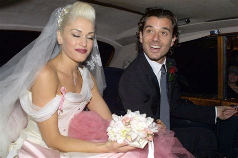 Anne Hathaway And Jessica Biel In Pink Wedding Gowns Like Gwen Stefani Years Before